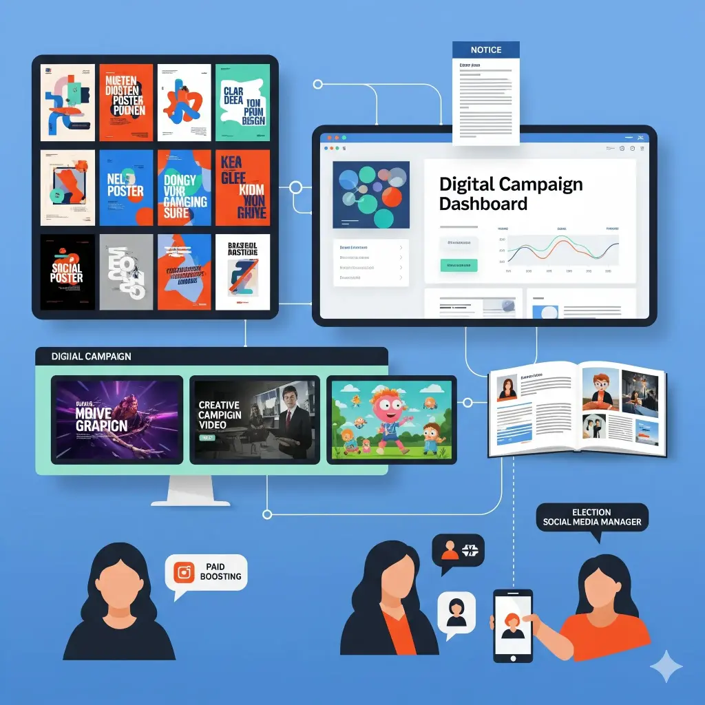 Full digital campaign